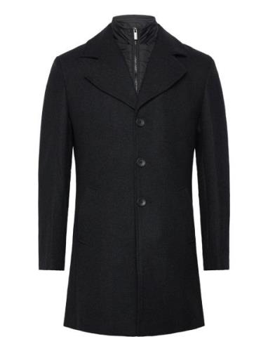 Bruun & Stengade Bs Portmore Slim Fit Coat Svart