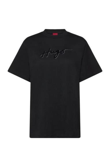 HUGO Vintage Tee_12 Svart