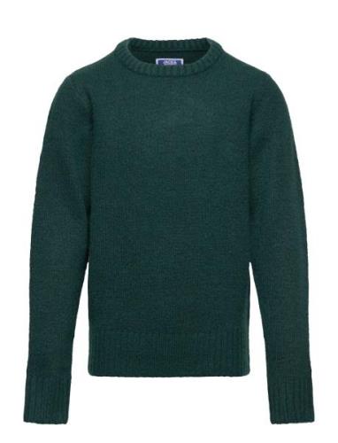 Jack & J S Jorollie Knit Crew Neck Jnr Grön