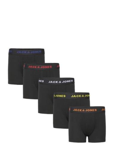 Jack & J S Jacblack Friday Trunks 5 Pack Onli Jnr Svart