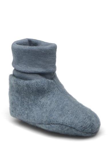 CeLaVi Soft Wool Footies Blå