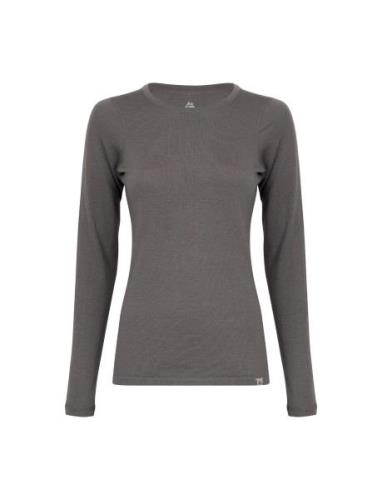 Danish Endurance Women's Merino Long Sleeved Shirt Grå