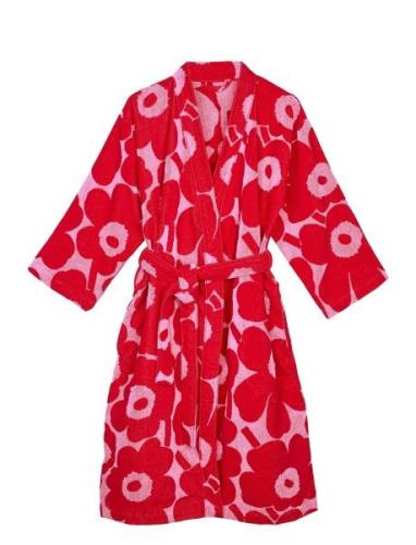 Marimekko Home Unikko Bath Robe Rosa