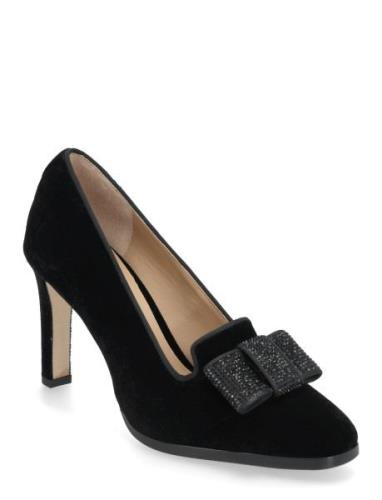 Lauren Ralph Lauren Corah Velvet Pump Svart