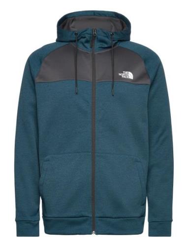 The North Face M Reaxion Fleece F/Z Hoodie - Eu Blå