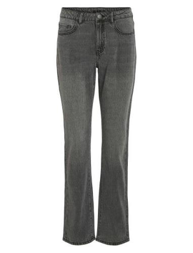 Vila Vialice Rw Jeans Mgd Kikig2412 Grå