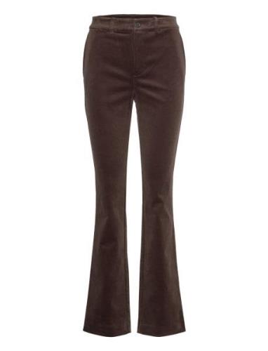 Lauren Ralph Lauren High-Rise Corduroy Boot Trouser Brun