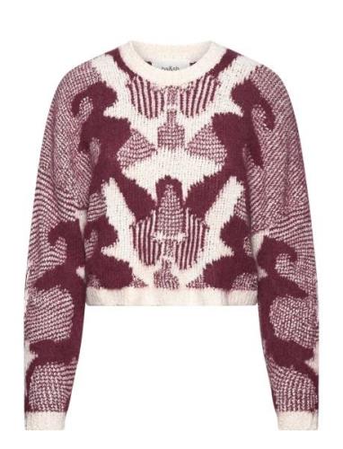 Ba&sh Jumper Rora Burgundy