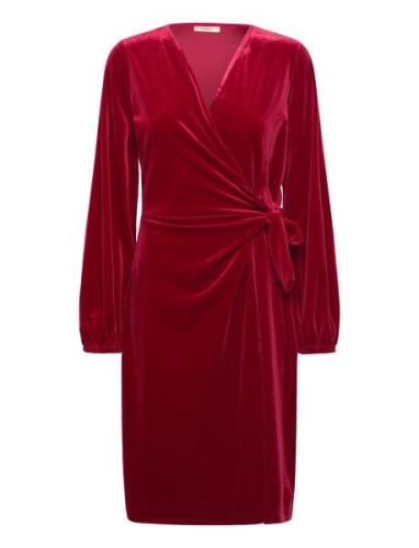 InWear Brynniw Goriel Wrap Dress Röd