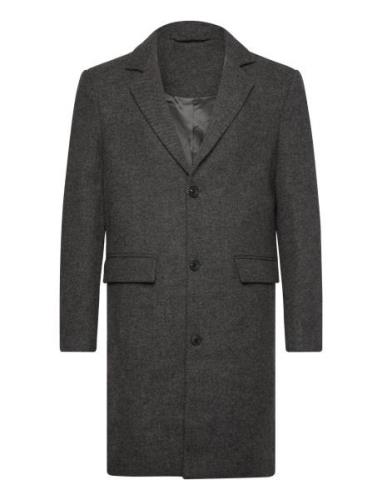 Selected Homme Slhjamie Coat Jkt Grå