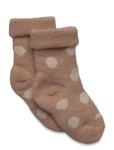 Mp Denmark Dottie Socks Brun