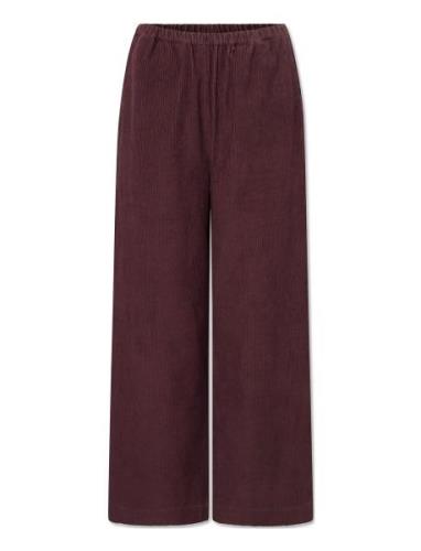 STUDIO FEDER Bella Pants - Corduroy Burgundy