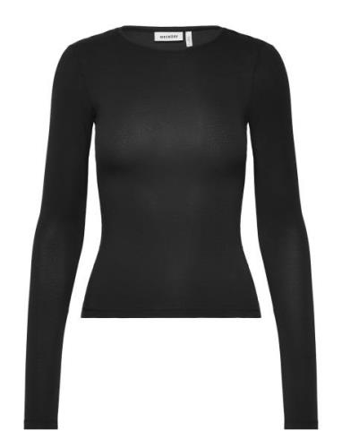 Weekday Slim Fitted Long Sleeve Svart