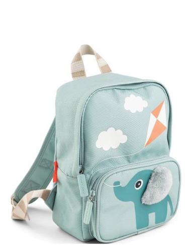 D By Deer Kids Canvas Backpack Elphee Blue Blå