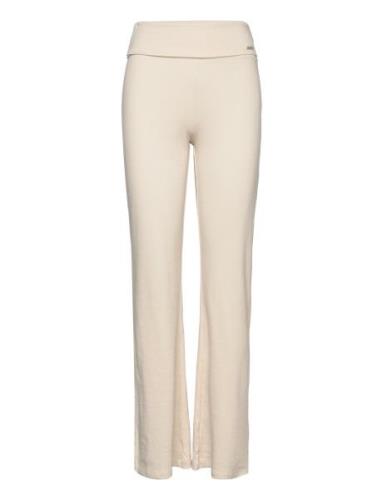 Aim´n Ease Ribbed Pants Beige