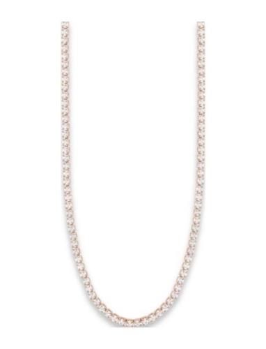 Marmara Sterling Goldplated Tennis Necklace Guld