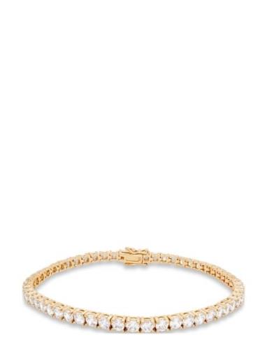 Marmara Sterling Goldplated Tennis Bracelet Guld