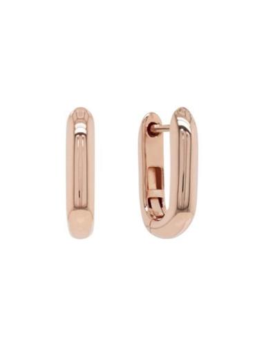 Marmara Sterling Goldplated Link Earrings Rosa