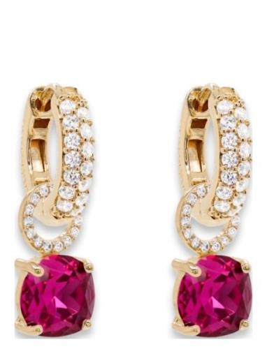 Marmara Sterling Goldplated Earrings Rosa