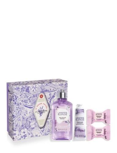 L'Occitane White Lavender Bath Gift 2024 Nude