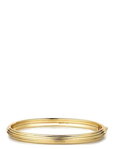 LUV AJ Remy Hinge Bracelet- Gold Guld