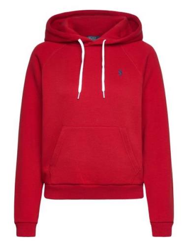 Polo Ralph Lauren Shrunken Fit Fleece Hoodie Röd