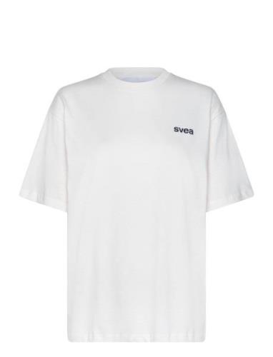 Svea Swaustin Boxy Ss T-Shirt Vit