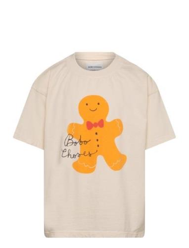 Bobo Choses Gingerbread T-Shirt Beige