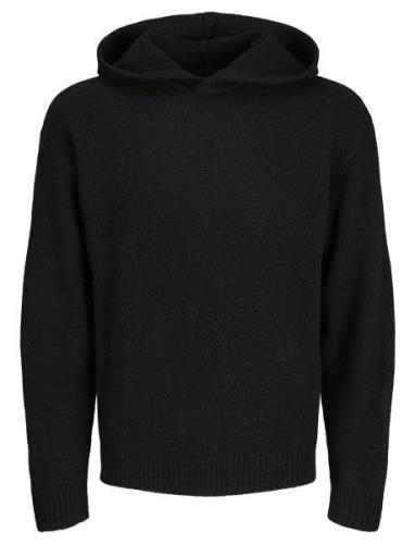 Jack & J S Jorollie Knit Hood Styd Aw24 Svart