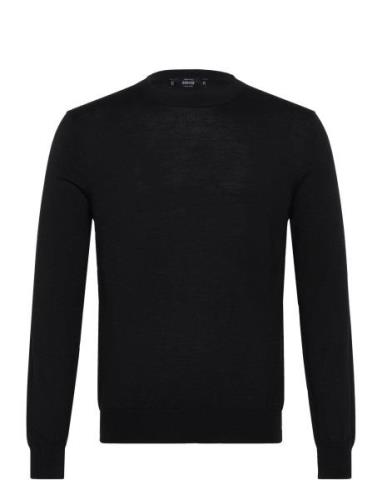 Mango 100% Wool Medium-Knit Sweater Svart