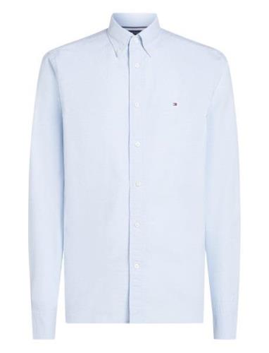 Tommy Hilfiger Oxford Dobby Rf Shirt Blå