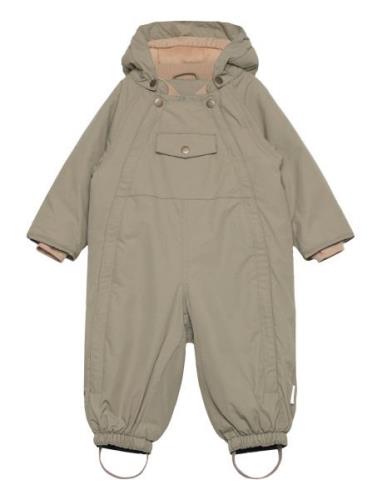 MINI A TURE Matwisti Fleece Lined Snowsuit. Grs Grön