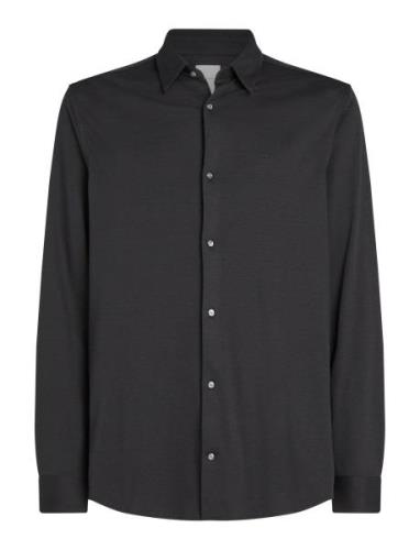 Calvin Klein Liquid Touch Jersey Shirt Svart