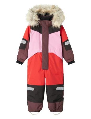 Name It Nmnstorm12 Ski Suit Block Fo Rosa