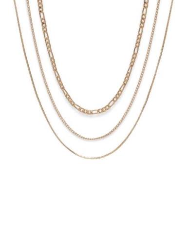 Weekday Necklace Set Guld