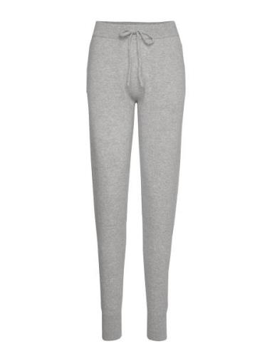 Davida Cashmere Pants Pockets Grå