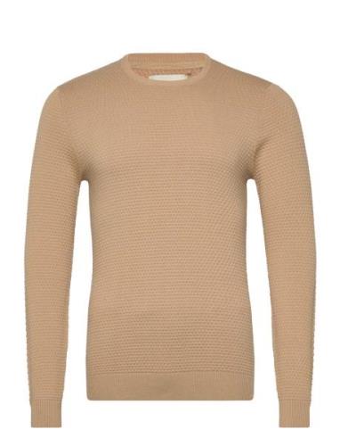 Blend Bhredhill Crew Neck Knit Noos Beige