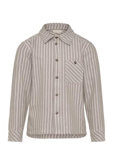 Minymo Shirt Ls Y/D Beige