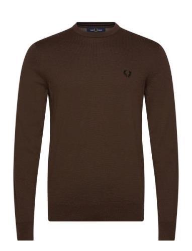 Fred Perry Classic C/N Jumper Brun