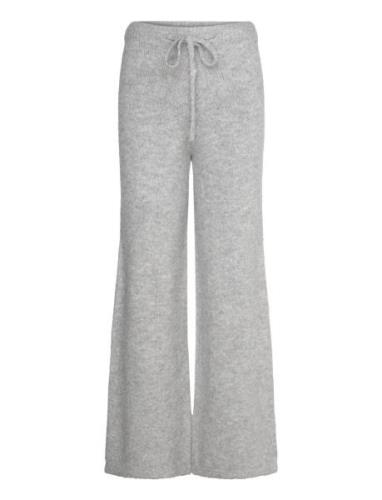 Gina Tricot Knitted Trousers Grå