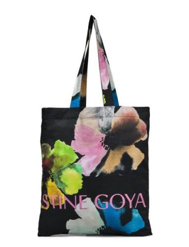 STINE GOYA Cotton Tote, 2285 Tote Bags Svart