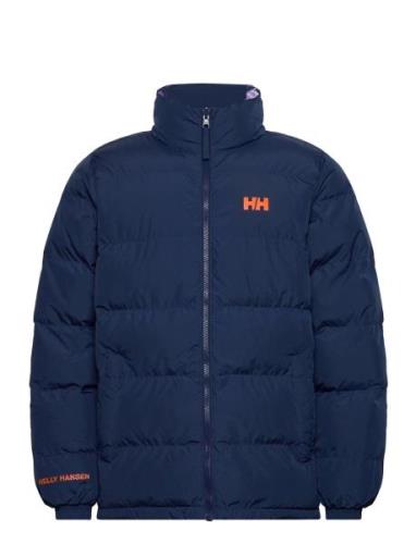 Helly Hansen Yu 23 Reversible Puffer Marinblå