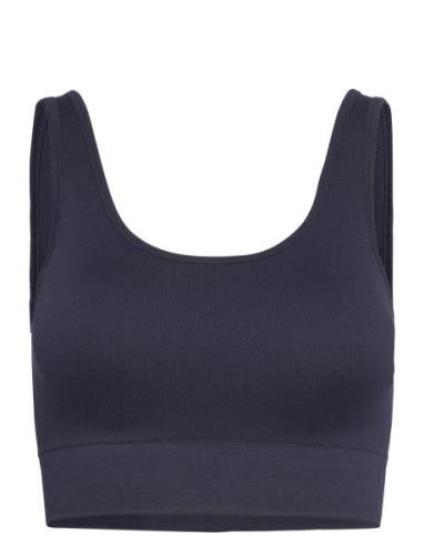 Moonchild Yoga Wear Soft Rib Seamless Crop Top Marinblå