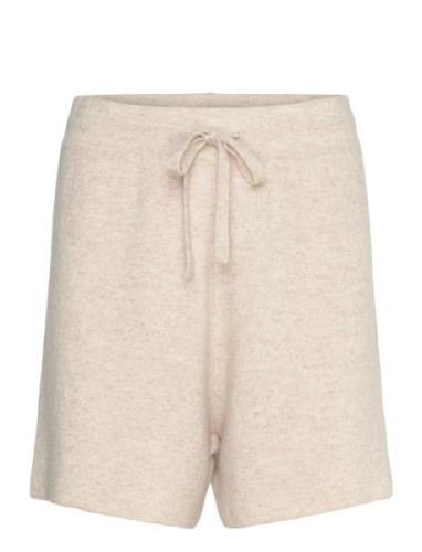 Davida Cashmere Sporty Shorts Kräm