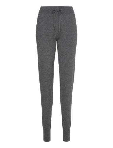 Davida Cashmere Pants Pockets Grå