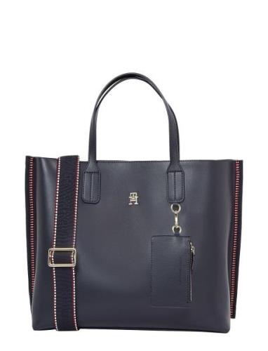 Tommy Hilfiger Th Distinct Satchel Corp Marinblå