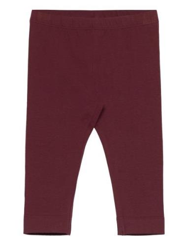 En Fant Leggings Burgundy