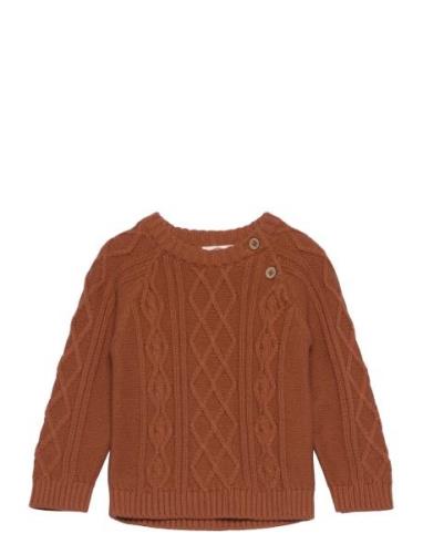 En Fant Pullover Knit Brun