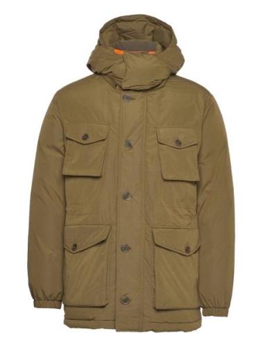 GANT D2. Down Parka Khaki Green