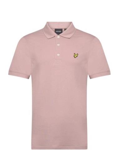 Lyle & Scott Plain Polo Shirt Rosa